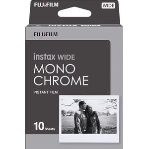 Fujifilm instax WIDE monochrome film, 10 stuks