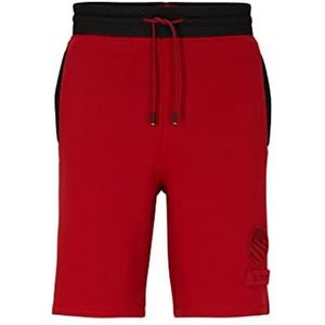 BOSS Serace Jersey rousers voor heren, Rood