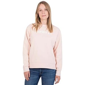 Hurley Oao Seasonal Crew Sweatshirt voor dames, koraalbak