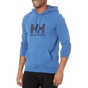 Helly Hansen HH Logo Sweatshirt met capuchon voor heren, azuriet