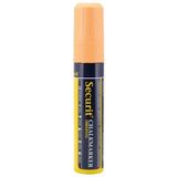Securit Vloeibare krijtstift, oranje, brede punt van 7 tot 15 mm