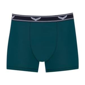 Trigema boxershort heren, blauw (Saphir 152)