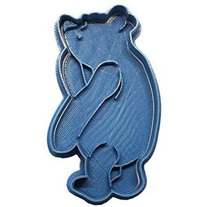 Cuticuter Winnie The Pooh, PLA, 8 cm, blauw