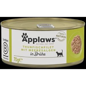 Applaws Cat Food Tin Tuna and Seaweed 24 stuks 70 g