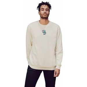 Green Fish Sweat-shirt pour homme, beige, M
