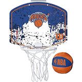 Wilson Mini NBA-Team Basketbal Hoop, NEW YORK MESSEN, Kunststof
