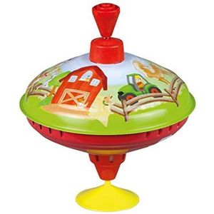 LENA Tin Toys Bromtol Boerderij - Kleurrijk speelgoed voor kinderen vanaf 18 maanden