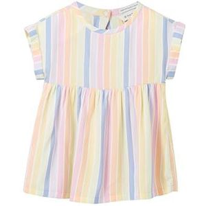 TOM TAILOR 1041941 Gestreepte blouse voor meisjes, 1 stuk, 35360 - Kleurrijke strepen