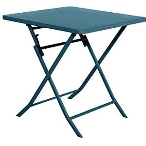 Hespéride - Greensboro klaptafel, vierkant, eendenblauw