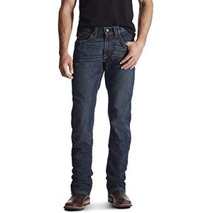 ARIAT Mns Rebar M5 Drstr Edg Stk Strt Jn Irnsd Jeans Heren (1 stuk), Blackstone