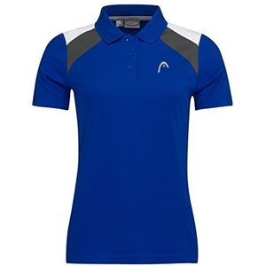 HEAD tennis hemd dames, Blauw