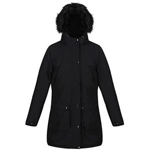 Regatta Voltera Parka voor dames, zwart.