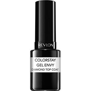 Revlon ColorStay Nagellak, Top Coat, glanzende en transparante afwerking (11,7 ml), Diamond Gel Envy