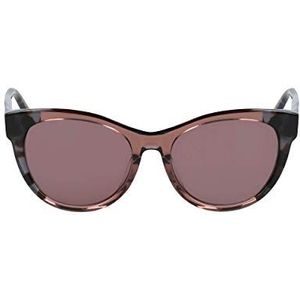 DKNY Dk533s zonnebril voor dames (1 stuk), Black Tortoise/Paars