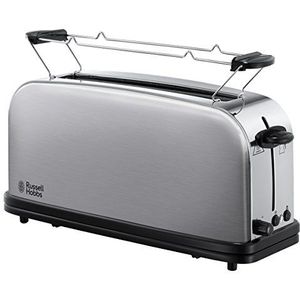 Russell Hobbs 21396-56 Adventure Long Slot - Broodrooster - Zilver