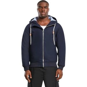 Brandit Textil GmbH Verwarmde jas voor heren, kleur: marineblauw, XXL, Kleur: marineblauw