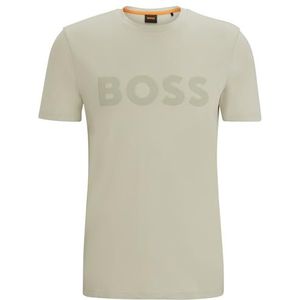 BOSS Thinking 1 T-shirt voor heren, Lichtbeige 271