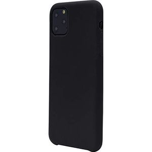 JT Berlin 10538 Liquid Silicone Case voor Apple iPhone 11 Pro (5,8 inch) zwart [Model ""Steglitter"", microvezelvoering, draadloze oplader (Qi)