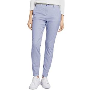 TOM TAILOR slim chino dames broek, 12320 – broek met fijne strepen.