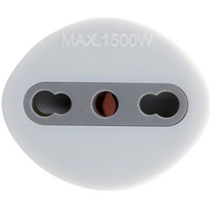 Adapter M Frankrijk/F Italië wit