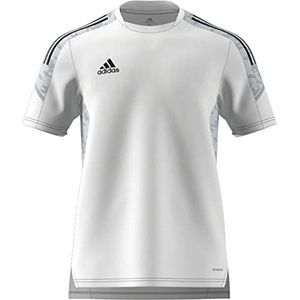 adidas Condivo 21 Primeblue T-shirt voor heren, Zwart wit.