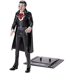 The Noble Collection Universal Monsters Bendyfigs Phantom – 19 cm, Noble Toys Bendable Figuur – hoge kwaliteit poseerbare poppen figuren met standaard