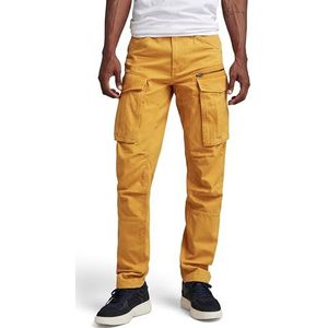 G-STAR RAW Herenbroek Rovic Zip 3D Straight Tapered Pant, Geel (Dull Yellow D02190-c961-1213)