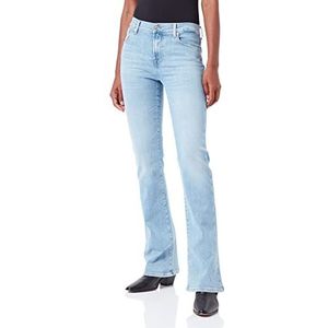 7 For All Mankind Bootcut Slim Illusion Dames Jeans, Lichtblauw.