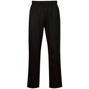 Trigema Dames vrijetijdsbroek sweat-kwaliteit damesbroek, zwart (zwart 008), 5XL, zwart (zwart 008)