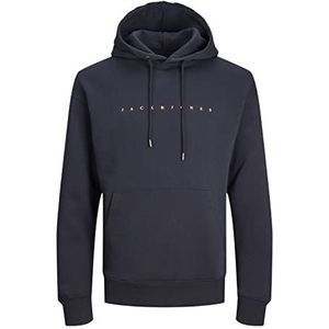 JACK & JONES Jjestar Jj Noos Pls hoodie voor heren, Navy Blauw