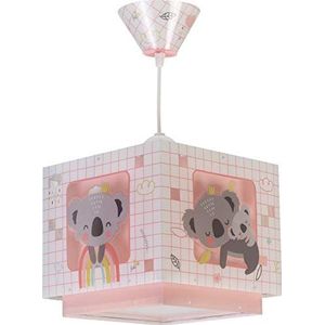 Dalber Koala Dieren Plafondlamp voor kinderen, roze