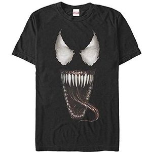 Marvel Other-Venom Mouth Open Organic T-shirt, korte mouwen, zwart, S, SCHWARZ