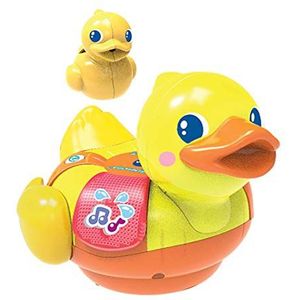 VTech Blub Blub Bad Waterpret Eend - Badspeeltjes - Badspeelgoed Baby - Interactief Baby Speelgoed