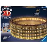 Ravensburger 3D puzzel Colosseum in Rome bij nacht (262 onderdelen)