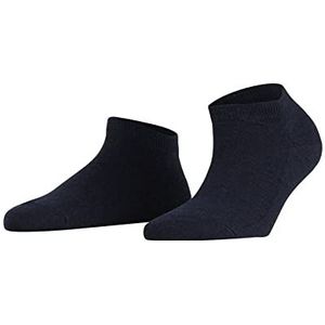 FALKE Damessokken, ademend, duurzaam, katoen, versterkte lage sokken, extra zacht op de huid, effen, platte teennaad, ideaal met casual outfits, 1 paar, Blauw (Navy Blue 6499) nieuw -