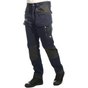 Lee Cooper Cargobroek, rekbaar, voor heren, 1 stuk, Navy Blauw