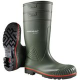 Dunlop Protective Footwear Acifort Heavy Duty Full Safety rubberlaarzen voor volwassenen, uniseks, groen, maat 43
