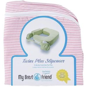 My Brest Friend Extra Twin Cover 300 g roze wit gestreept