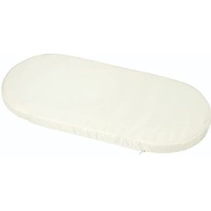 TINÉO - Matras voor kinderwagen 32 x 72 x 4 cm – matras voor babymand – zonder behandeling – afneembare hoes – gemaakt in Frankrijk