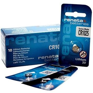 Renata 1025 batterij voor horloges, 10 stuks