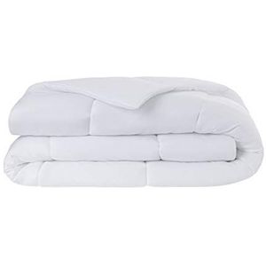 Todocama - Dekbed van anti-mijtvezel, herfst-winter, 300 g/m², kleur wit (alle maten beschikbaar) (bed 60/70-80 x 160 cm)