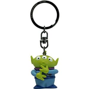 ABYstyle - Disney – Toy Story – sleutelhanger 3D – Alien groen, H 4 cm x L 3 cm x B 2,5 cm, Groen, H. 4 cm x L. 3 cm X W. 2,5 cm, casual