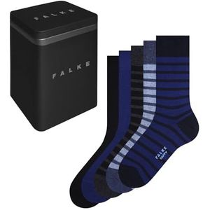 FALKE Happy Box 5-Pack cadeau geschenkset katoen multipack sokken heren veelkleurig