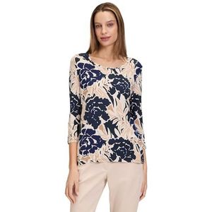 Betty Barclay Siri T-shirts voor dames, donkerblauw/naturel, 38