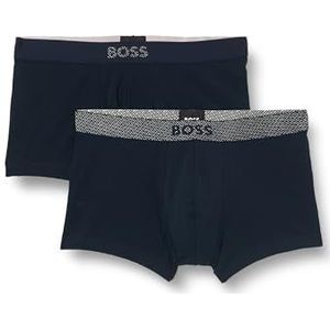 BOSS Trunk 2p cadeau mono kofferbak heren, Donkerblauw 405