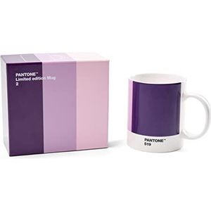 Copenhagen design Pantone 101032201 Mok, gelimiteerde editie, violet, One Size