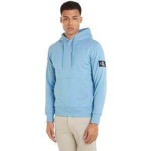 Calvin Klein Jeans Badge Hoodie J30j323430 Heren Hoodie (1 stuk), Twilight Blauw