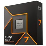 AMD Ryzen™ 7 9700X processor, 8 kernen/16 kernen/16 threads, Zen 5 architectuur, 40 MB L3 cache, 65 W TDP, tot 5,5 GHz Boost-frequentie, AM5-socket, DDR5 & PCIe 5.0, geen ventilatie