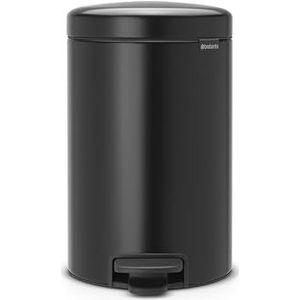 Brabantia NewIcon Prullenbak - 12 liter - Matt Black