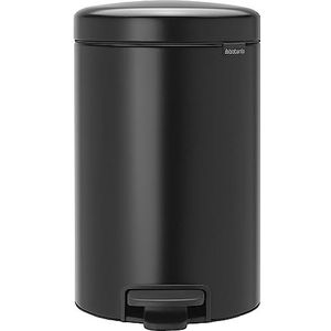 Brabantia NewIcon Prullenbak - 12 liter - Matt Black